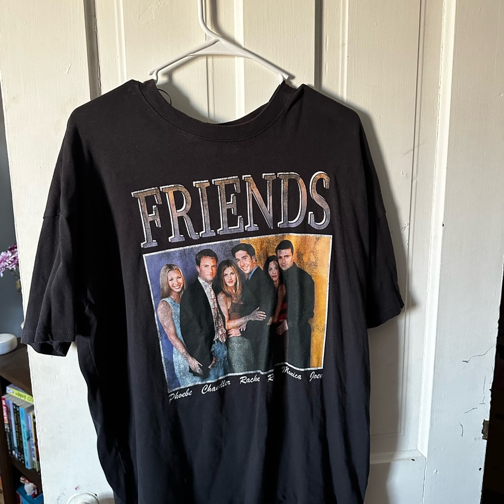 H&M Black Friends Graphic Tee